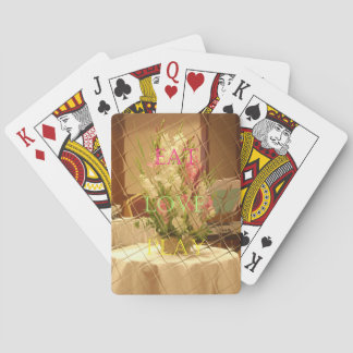 Reflected Blooms Art Print Poker Cards