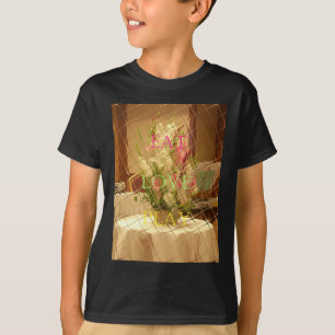 Reflected Blooms Art Print T-Shirt