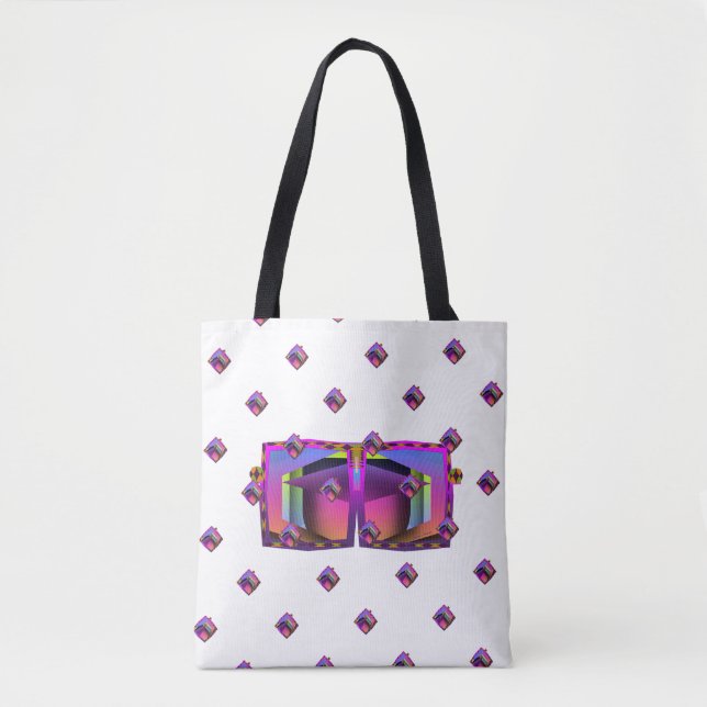 Reflected Lenses Tote Bag (Front)