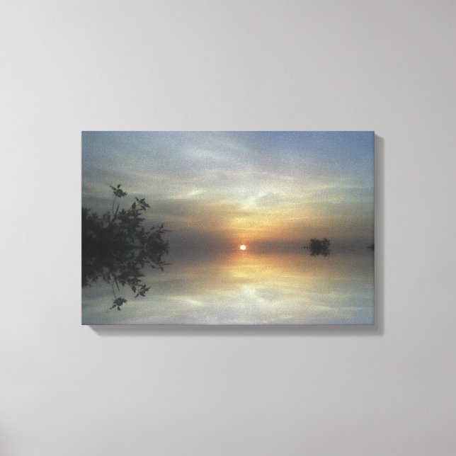 Reflecting Sunshine Canvas Print (Front)
