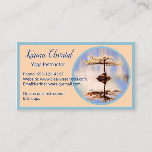 Reflecting Tree Business Card