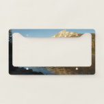 Reflection at Jenny Lake Grand Teton National Park License Plate Frame