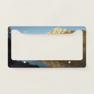 Reflection at Jenny Lake I License Plate Frame