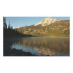 Reflection at Jenny Lake I Rectangular Sticker