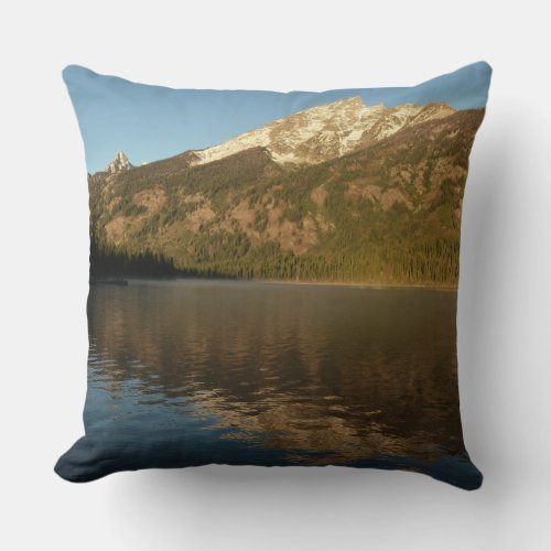 Reflection at Jenny Lake I Throw Pillow