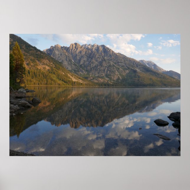 Reflection at Jenny Lake II Poster (Front)