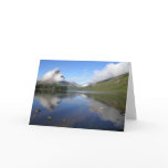 Reflection at Two Medicine Lake Card