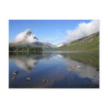 Reflection at Two Medicine Lake Postcard