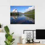 Reflection at Two Medicine Lake Poster