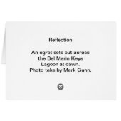 Reflection Cards (Back Horizontal)
