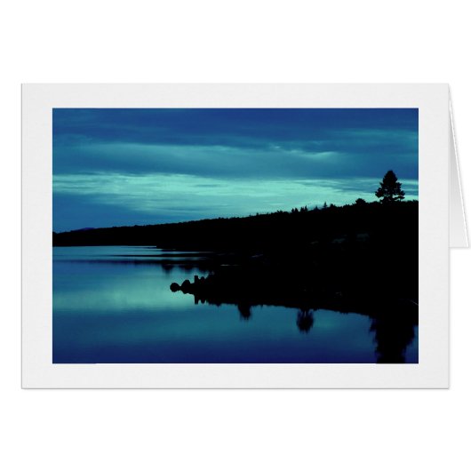 Reflection in Blues Cards (Front Horizontal)
