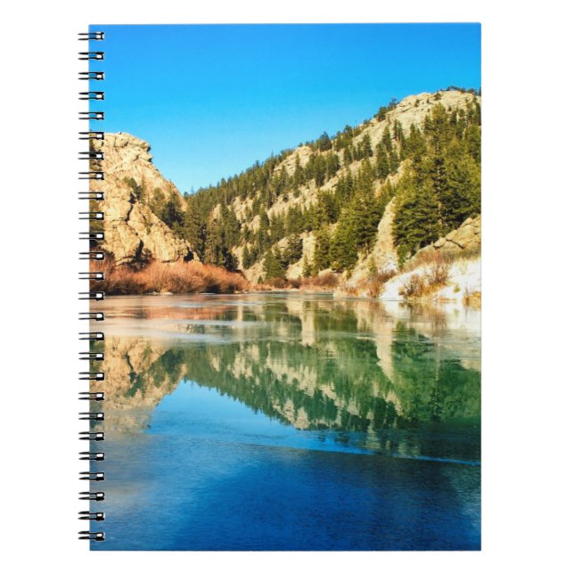 Reflection in Elevenmile Canyon Notebook (Front)