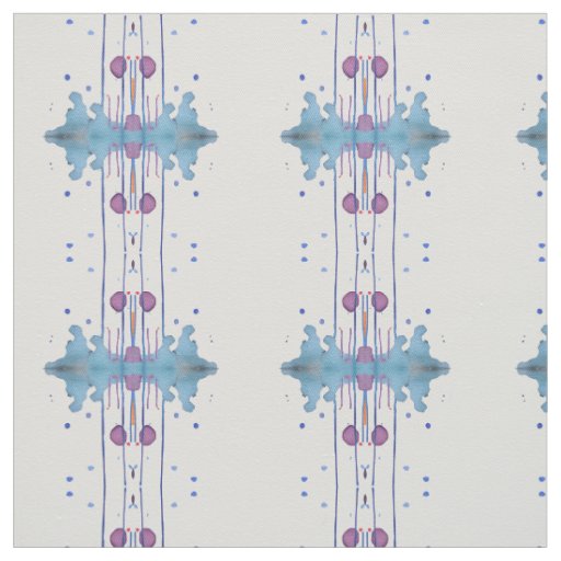 Reflection In Watercolour Fabric