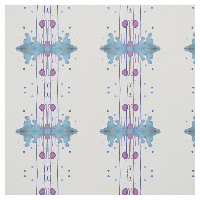 Reflection In Watercolour Fabric (Swatch)