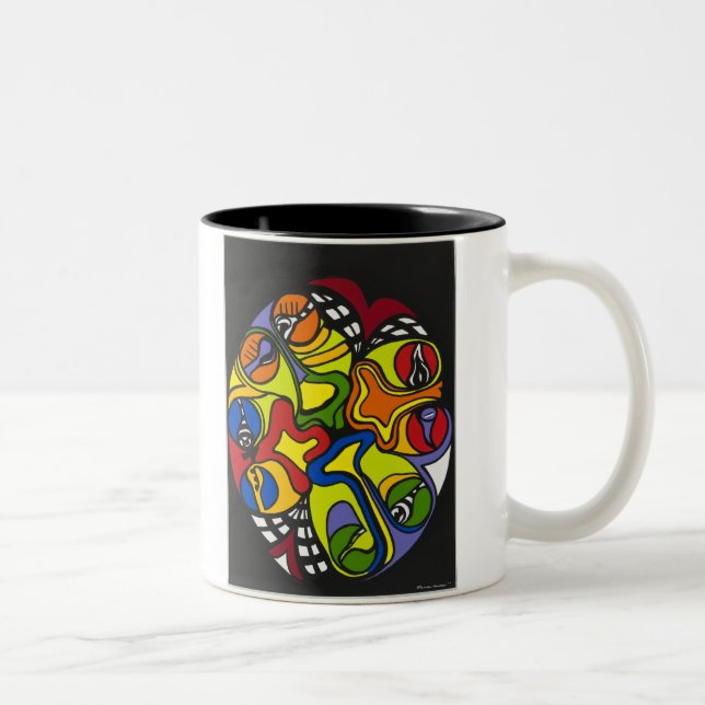 Reflection mug w/ I NEED COFF... (Right)