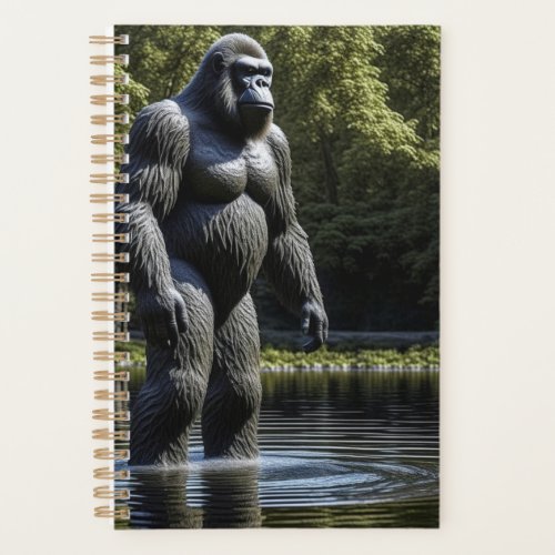 Reflection of Bigfoot in Water Planner