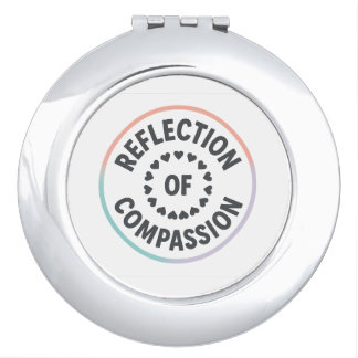 Reflection of Compassion | Inclusion Compact Mirror