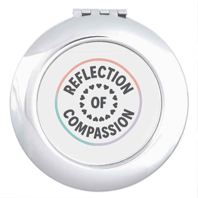 Reflection of Compassion | Inclusion Compact Mirror (Front)