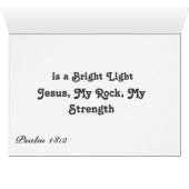 Reflection of Light Card (Inside Horizontal (Bottom))