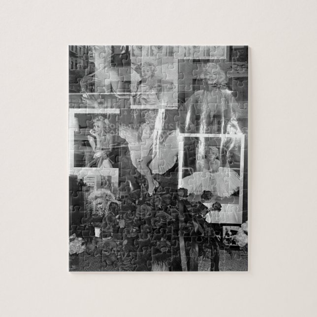 Reflection of Marilyn Jigsaw Puzzle (Vertical)