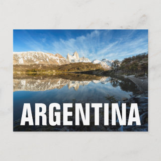 Reflection Of Patagonia Postcard