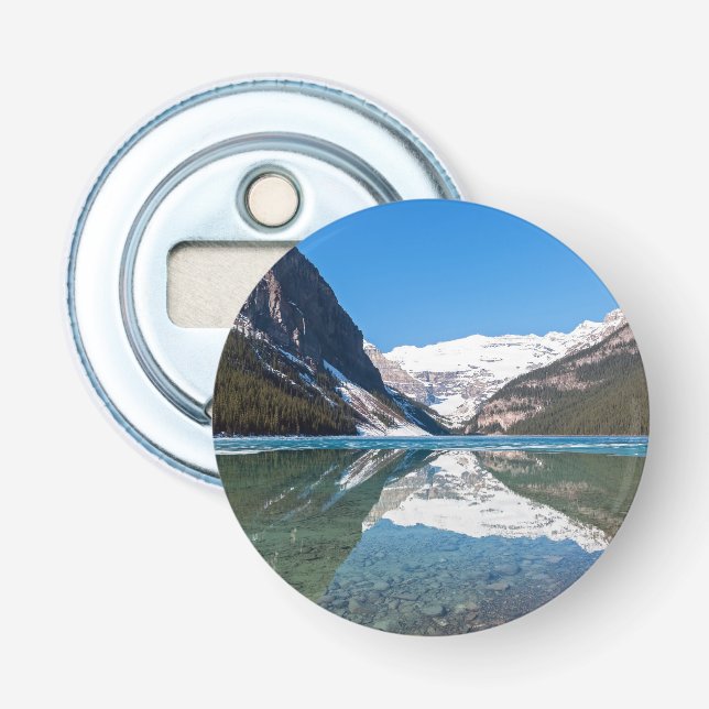 Reflection on Lake Louise - Banff NP, Canada Bottle Opener (Front)