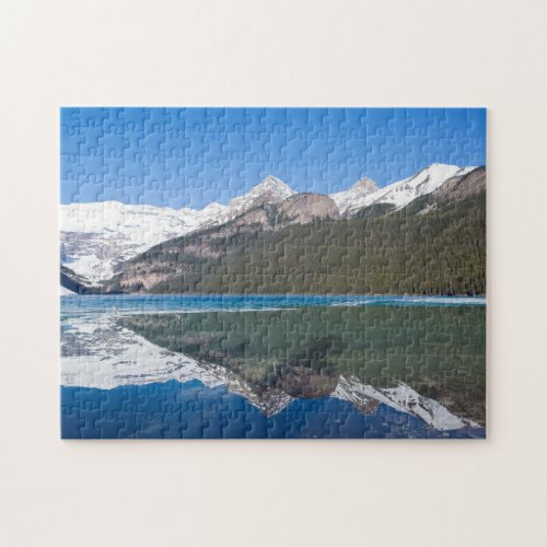 Reflection on Lake Louise _ Banff NP Canada Jigsaw Puzzle