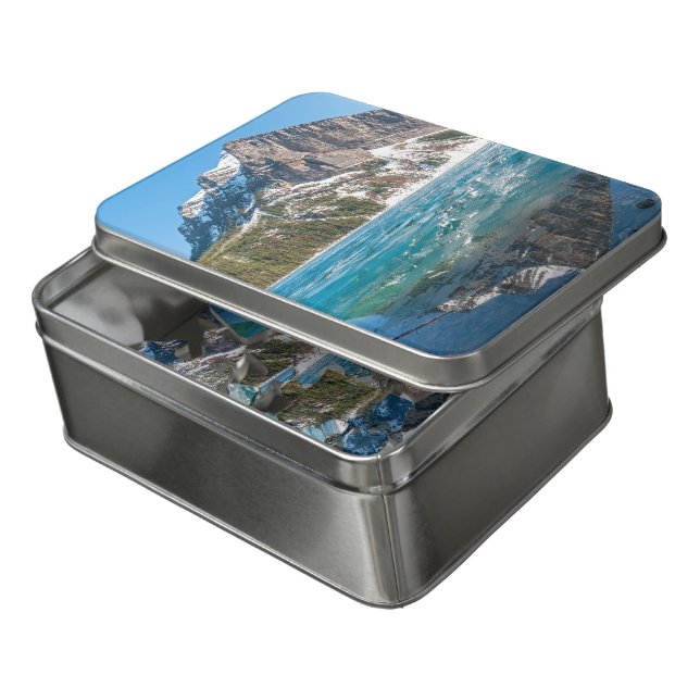 Reflection on Lake Louise - Banff NP, Canada Jigsaw Puzzle (Lid Open)