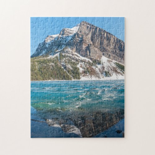 Reflection on Lake Louise _ Banff NP Canada Jigsaw Puzzle