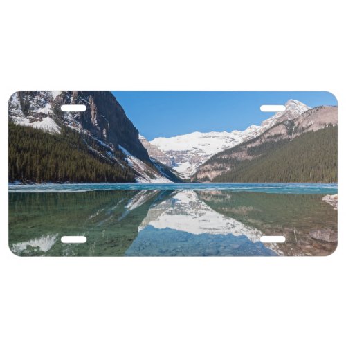 Reflection on Lake Louise _ Banff NP Canada License Plate