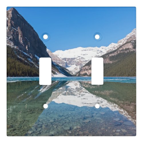 Reflection on Lake Louise _ Banff NP Canada Light Switch Cover