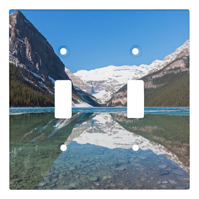 Reflection on Lake Louise - Banff NP, Canada Light Switch Cover (Front)