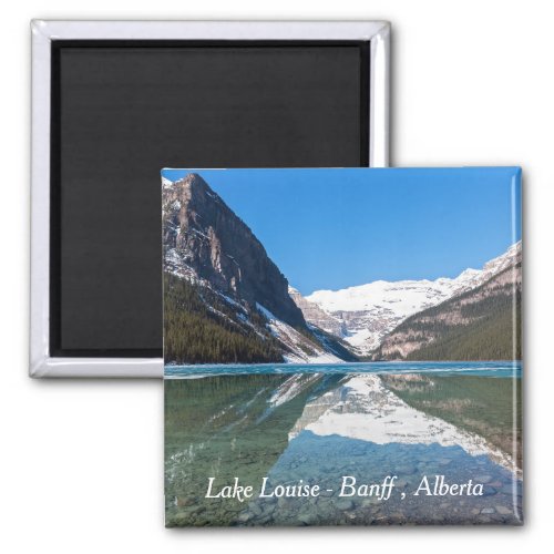 Reflection on Lake Louise _ Banff NP Canada Magnet