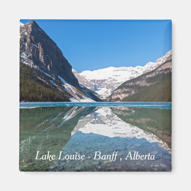 Reflection on Lake Louise - Banff NP, Canada Magnet (Front)