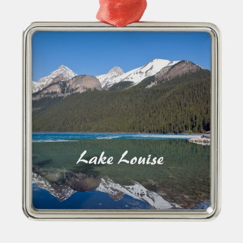 Reflection on Lake Louise _ Banff NP Canada Metal Ornament