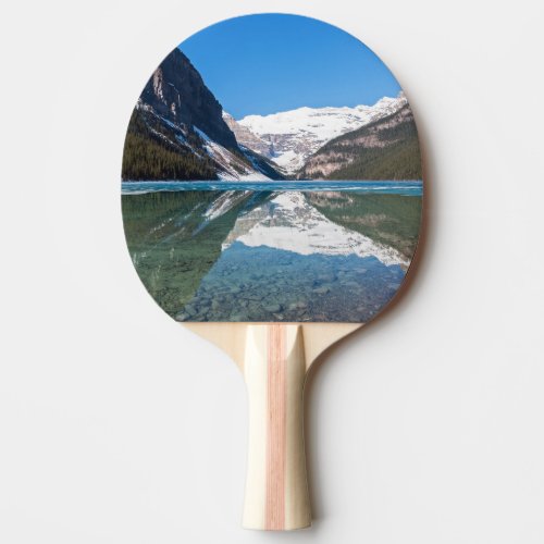 Reflection on Lake Louise _ Banff NP Canada Ping Pong Paddle