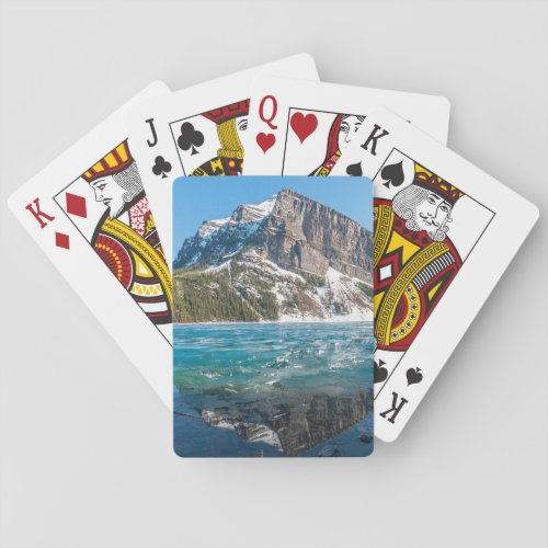 Reflection on Lake Louise _ Banff NP Canada Poker Cards