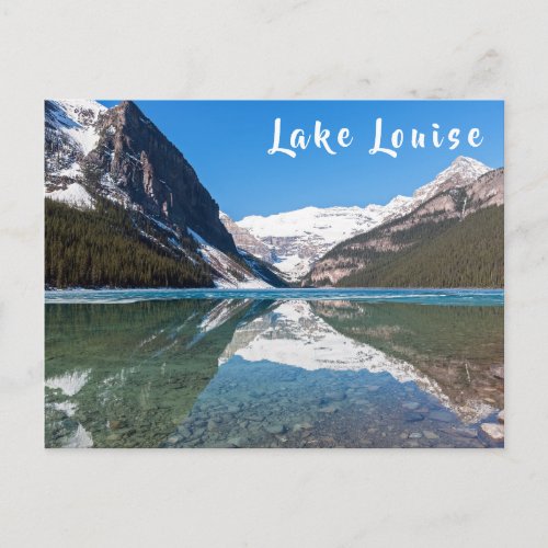 Reflection on Lake Louise _ Banff NP Canada Postcard