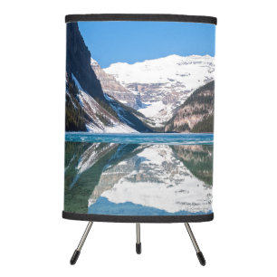 Reflection on Lake Louise - Banff NP, Canada Tripod Lamp