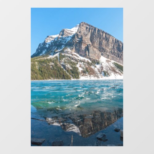 Reflection on Lake Louise _ Banff NP Canada Window Cling