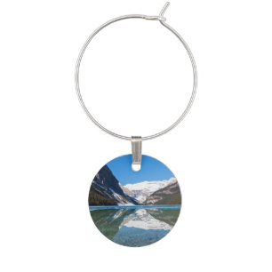 Reflection on Lake Louise - Banff NP, Canada Wine Charm