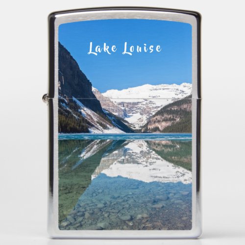 Reflection on Lake Louise _ Banff NP Canada Zippo Lighter