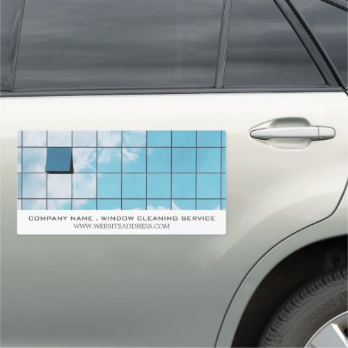 Reflection Window Cleaner Cleaning Service Car Magnet