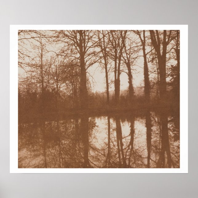 Reflections, 1843 (sepia photo) poster (Front)