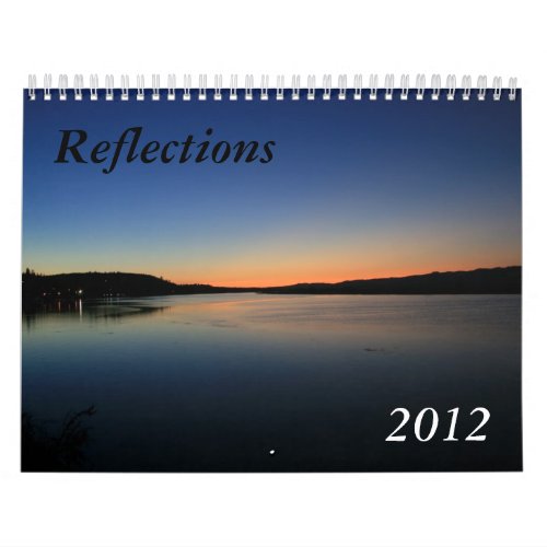 Reflections 2012 calendar