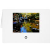 Reflections at Big Creek Cards (Back Horizontal)