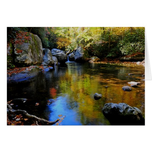 Reflections at Big Creek Cards (Front Horizontal)