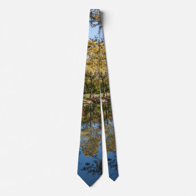 Reflections At Dogwood Creek Neck Tie (Front)