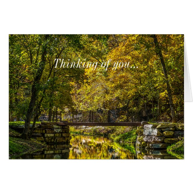 Reflections Beginning Painterly Thinking Of You Cards (Front Horizontal)