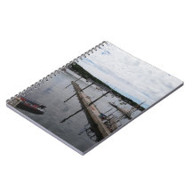 "Reflections" Boothbay Harbor MaineSpiral Notebook